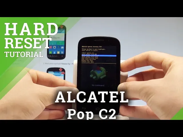 Video thumbnail for How to Hard Reset ALCATEL Pop C2 - Remove Passcode |HardReset.info