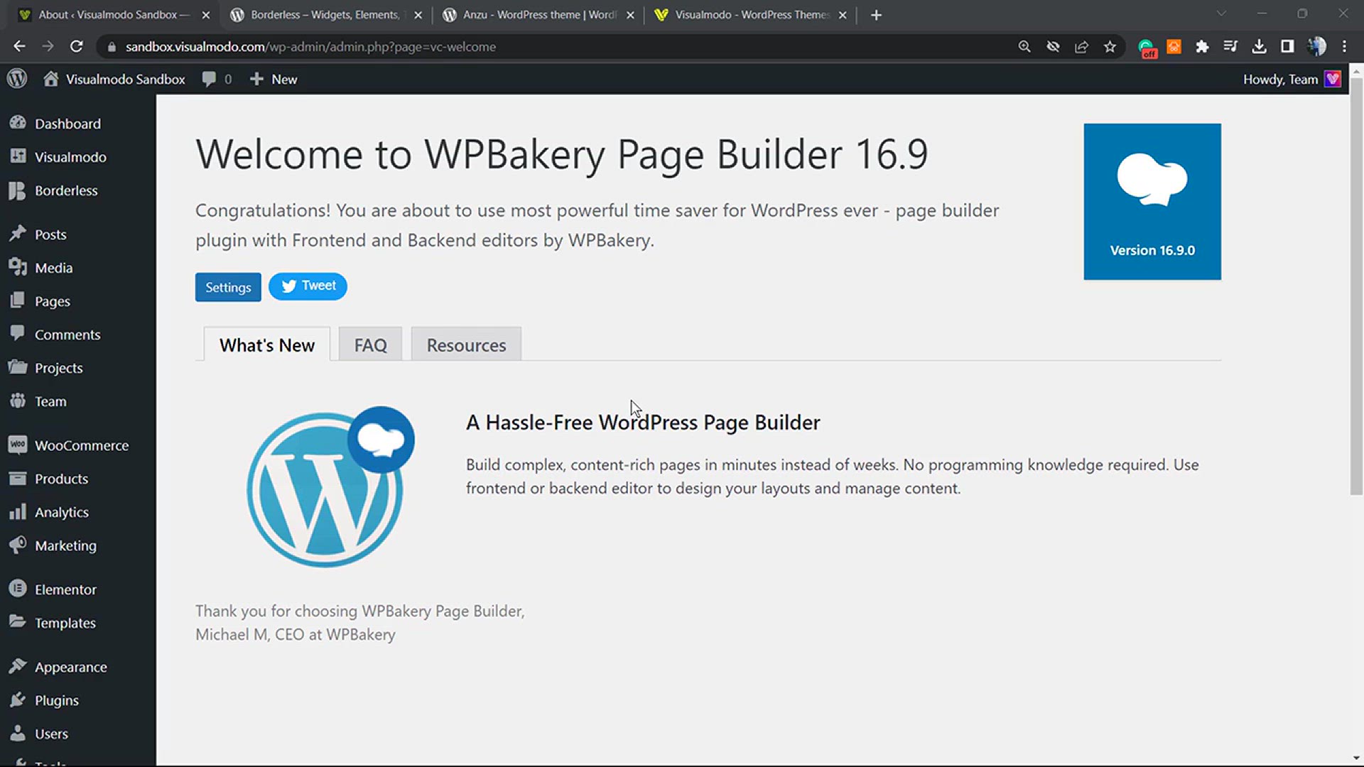 'Video thumbnail for How To Add WPBakery Page Builder Elements to WordPress Widgets & Blocks_ Tutorial'