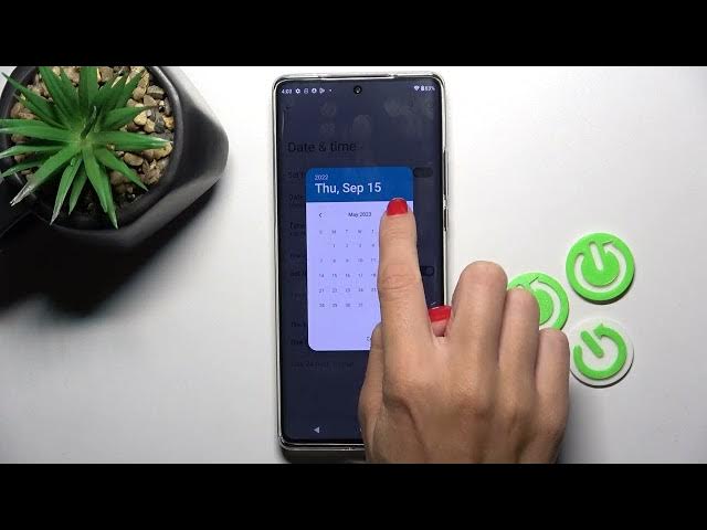 Video thumbnail for How to Change Date & Time on Motorola Edge 30 Ultra - Set Up Date and Time