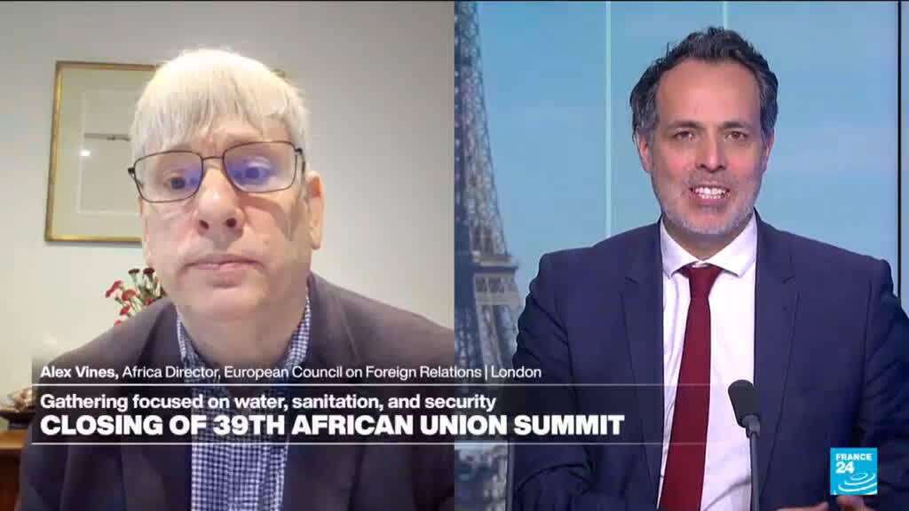 Video thumbnail for AU Summit: Guterres and Youssouf urge action on Sudan, Palestine