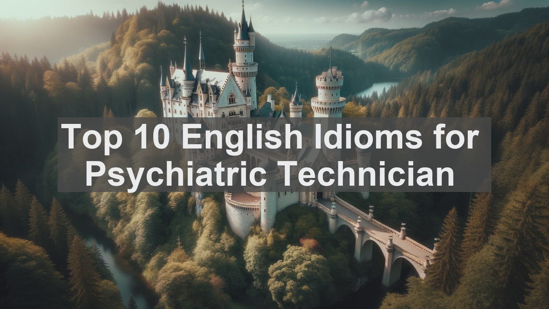 'Video thumbnail for Top 10 English Idioms for Psychiatric Technician'