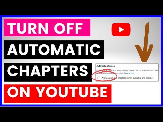 Video thumbnail for How To Turn Off Automatic Chapters On A YouTube Video? [in 2025]