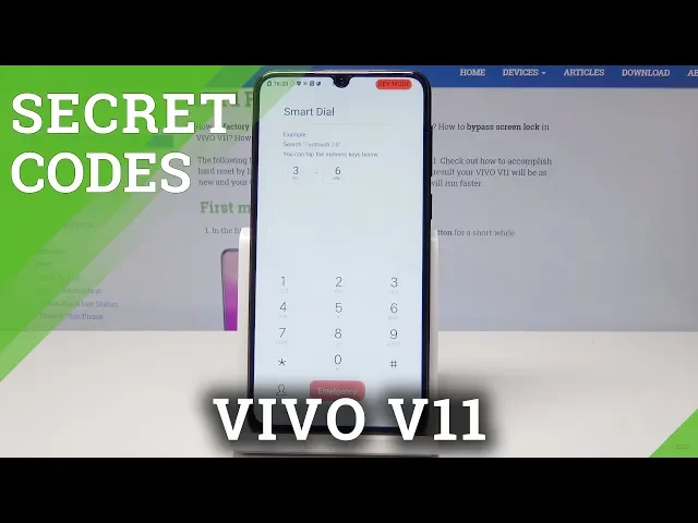 Video thumbnail for Secret Codes for VIVO V11 – Test Mode / Hidden Info / Advanced Options