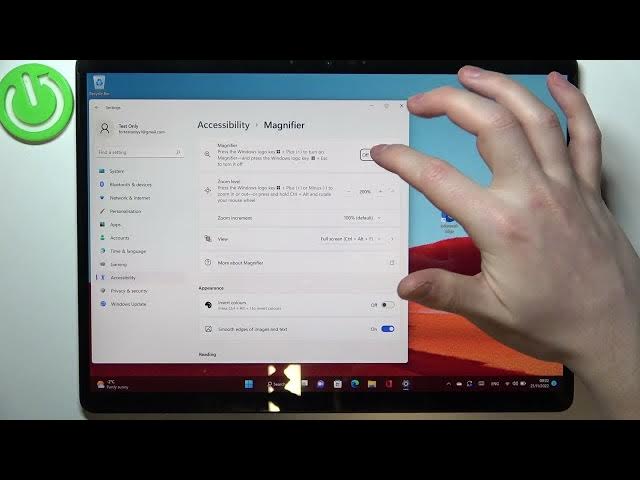 Video thumbnail for Microsoft Surface Pro X - How To Use Magnifier