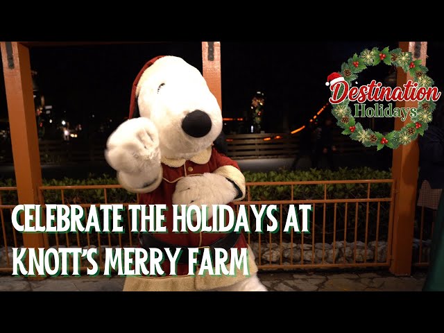 Video thumbnail for Celebrate the Holidays at Knott's Merry Farm