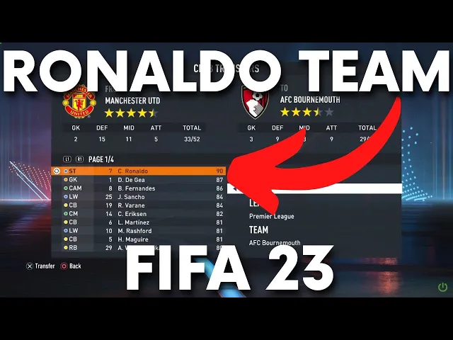 Video thumbnail for What team is Ronaldo on FIFA 23 - Cristiano Ronaldo in FIFA 2023