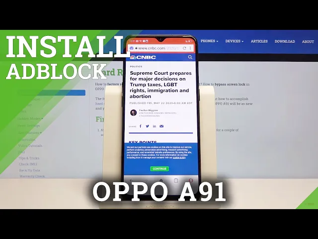 Video thumbnail for How to Install AdBlock on OPPO A91 – Activate Adverts Blockade