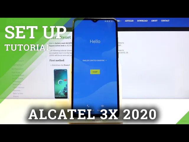 Video thumbnail for How to Accomplish First Configuration of Alcatel 3X 2020 – Perform Set Up Process