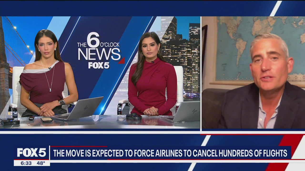 'Video thumbnail for Holiday travel warning: FAA flight cuts explained by expert'