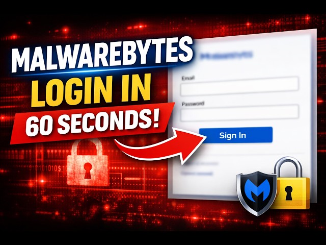 Video thumbnail for How To Login Malwarebytes Account | Malwarebytes Sign In & Dashboard Access Guide