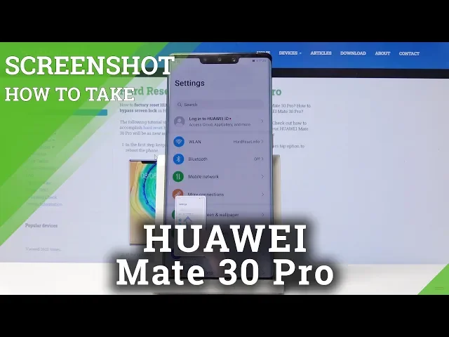 Video thumbnail for Screenshot HUAWEI Mate 30 Pro - Capture Screen Tutorial