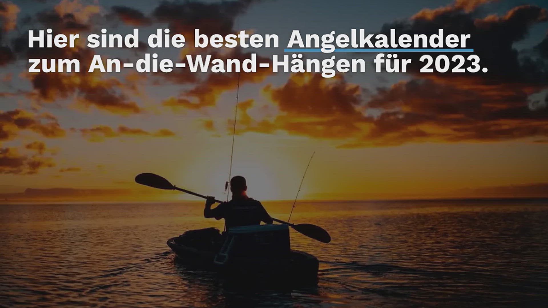 Video thumbnail for Angelkalender & Karpfenkalender: Die besten Kalender für Angler 2024
