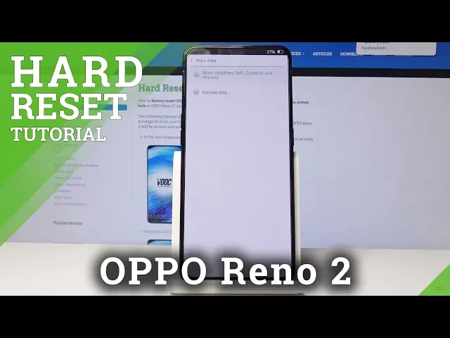 Video thumbnail for HARD RESET OPPO Reno 2 – Wipe Data by Recovery Mode