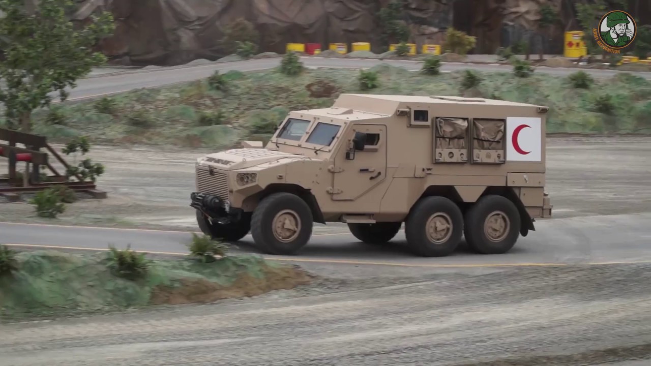 'Video thumbnail for NIMR Automotive 4x4 6x6 armoured tactical internal security vehicles IDEX 2017 Abu Dhabi UAE'