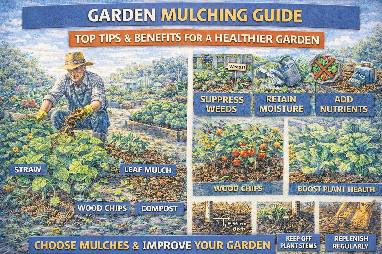 Video thumbnail for Garden Mulching Guide | Top Tips & Benefits for a Healthier Garden