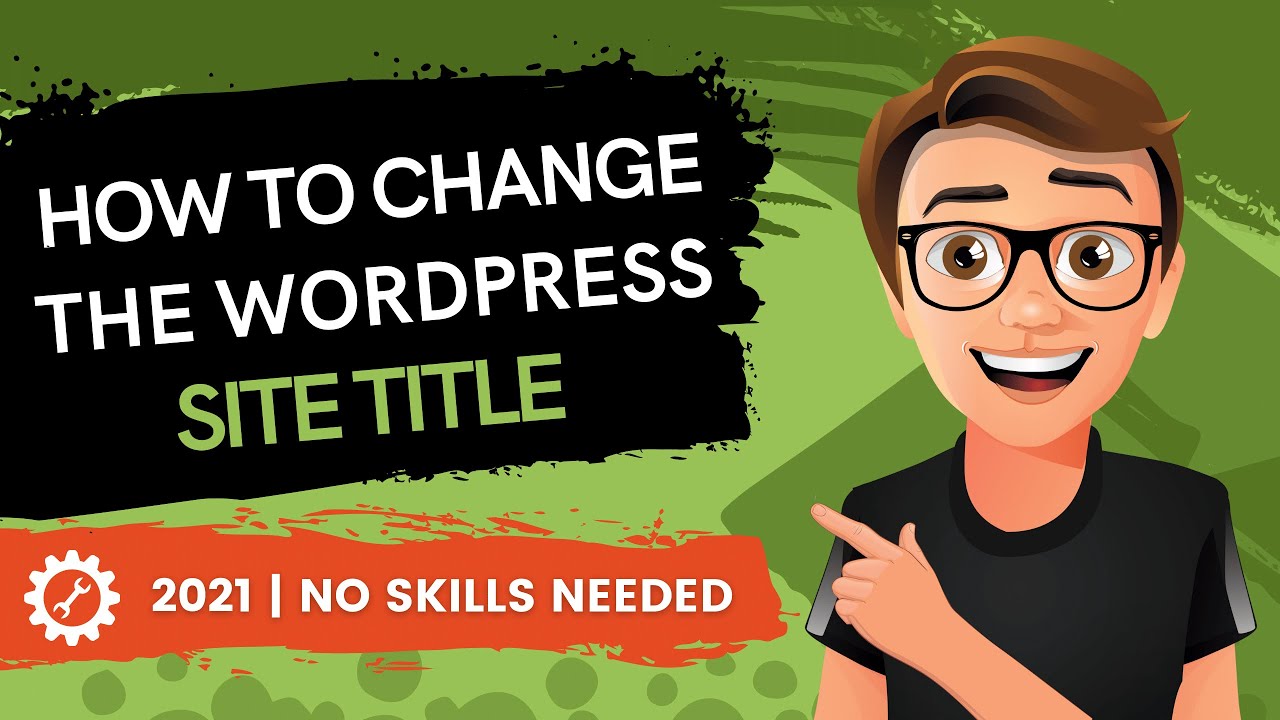 'Video thumbnail for How To Change The WordPress Site Title  '