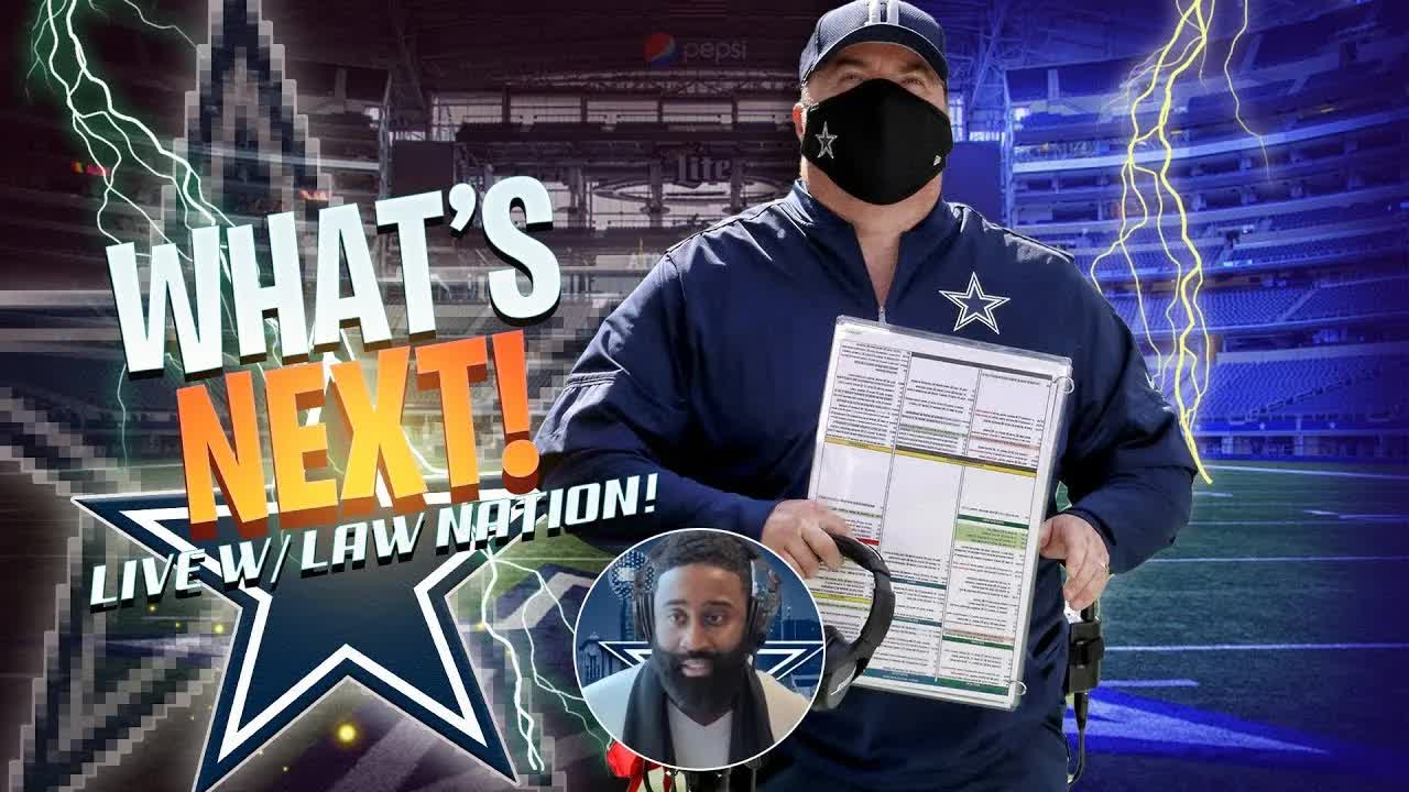 Video thumbnail for law nation sports: dallas cowboys future: dak prescott, kellen moore, and the coaching staff.