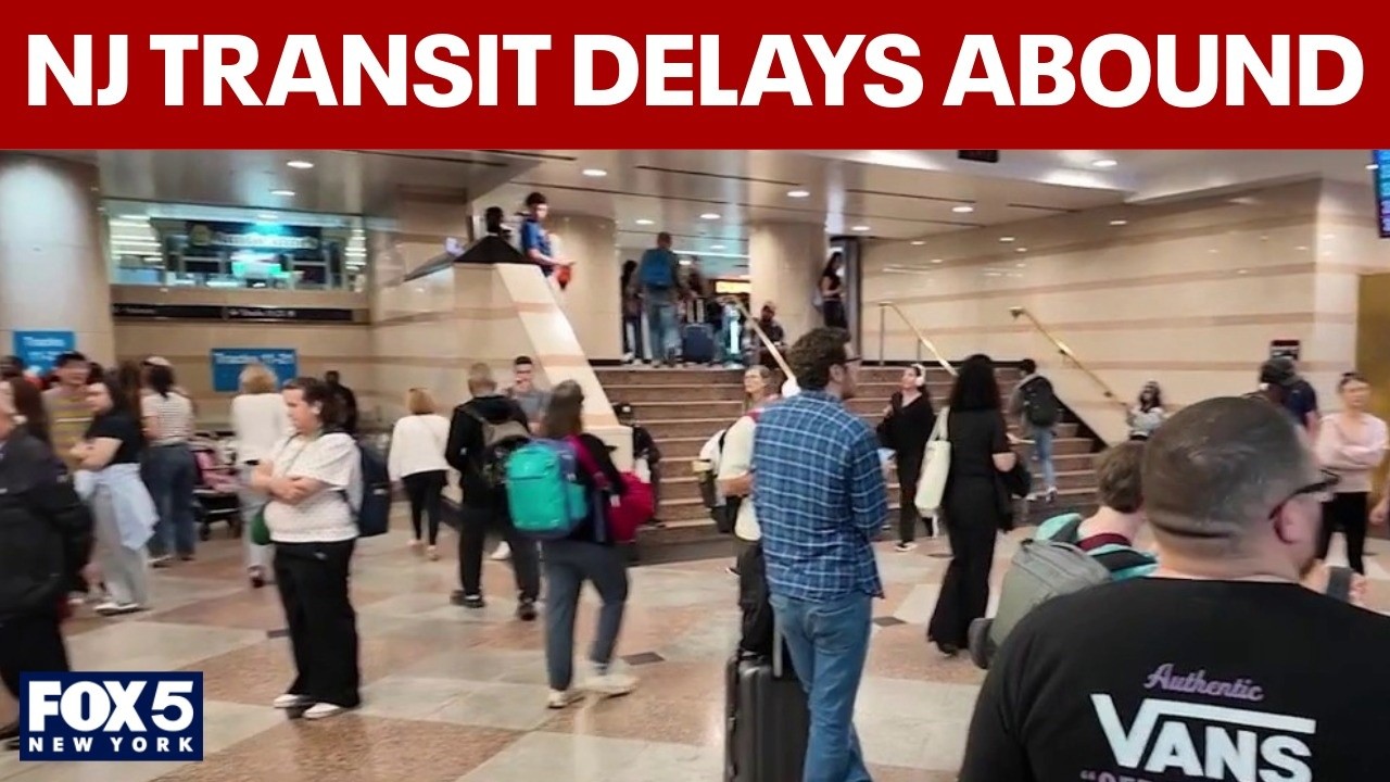 Video thumbnail for NJ Transit commuters face more delays, diversions