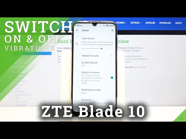 Video thumbnail for ZTE Blade 10 – Open & Change Vibration Settings in Phone Customizations