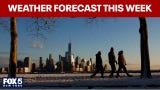 Video thumbnail for What's the NYC weather this week after Sunday's snow?