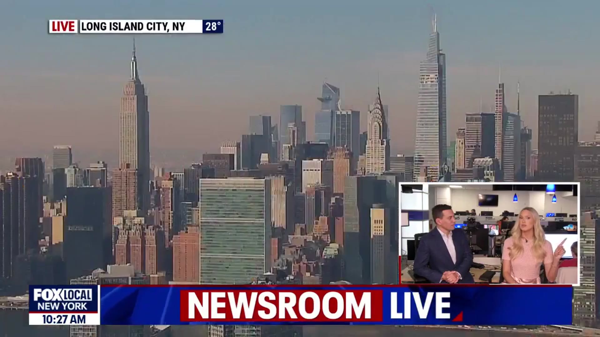 Video thumbnail for What's the NYC weather this week after Sunday's snow?