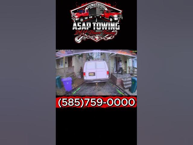 Video thumbnail for ASAP Towing Services
