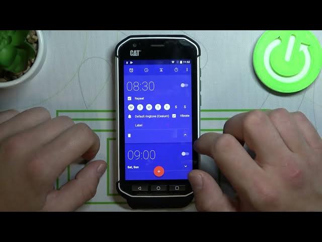 Video thumbnail for How to Change Alarm Sound on CAT S40 – Set New Alarm Sound
