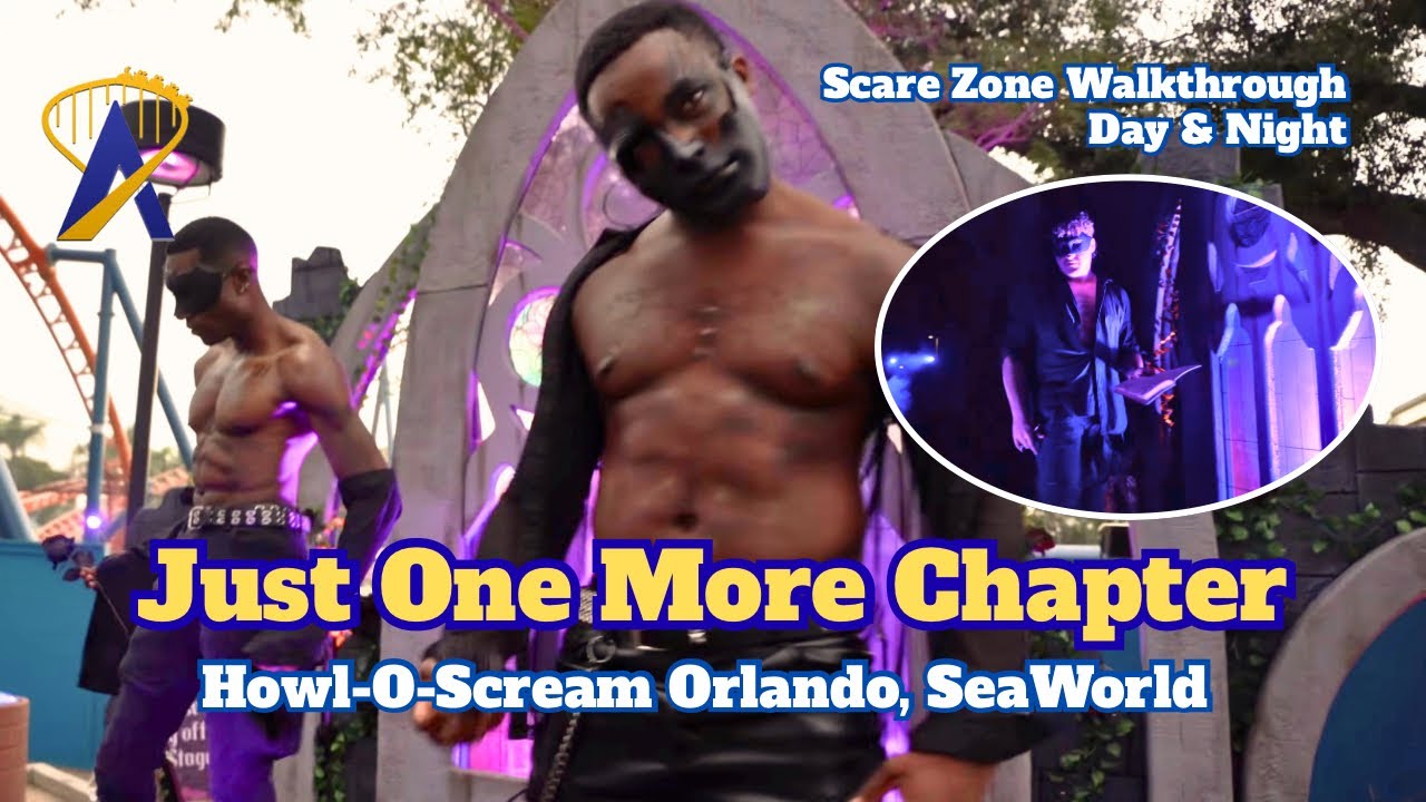 Video thumbnail for Just One More Chapter Day vs Night Walkthrough | Howl-O-Scream Orlando