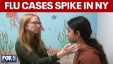 Video thumbnail for Over 70k flu cases reported in NY in 1 week