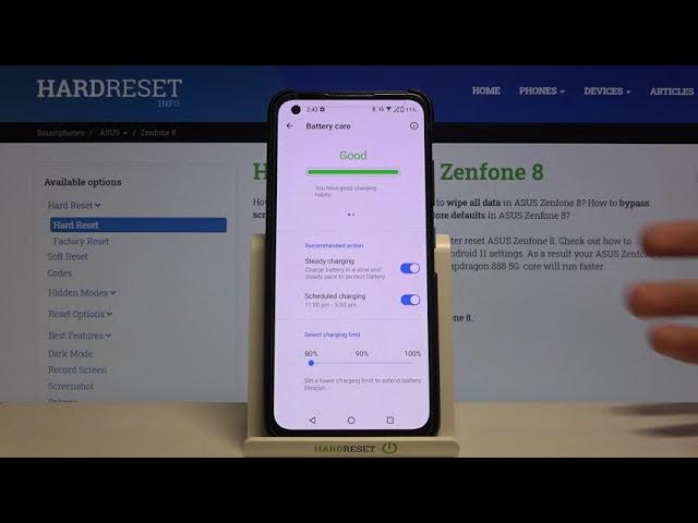 Video thumbnail for How to Turn Off Fast Charging in ASUS Zenfone 8 – Take Care Of Battery