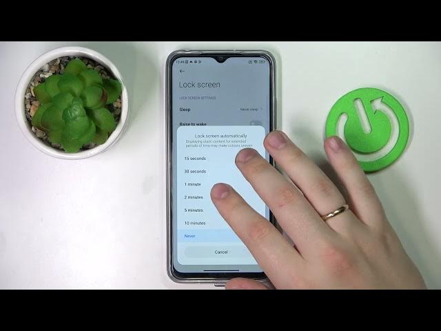 Video thumbnail for POCO M5 Change Screen Timeout to never