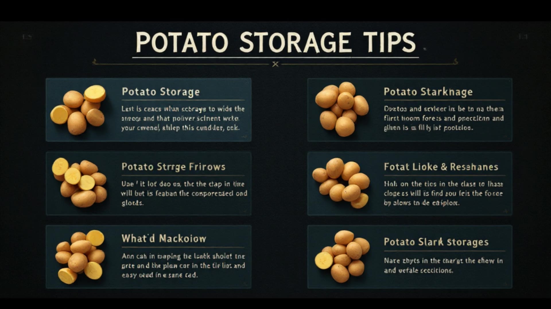 Video thumbnail for 15 Simple Tricks to Keep Potatoes Fresh for Months
