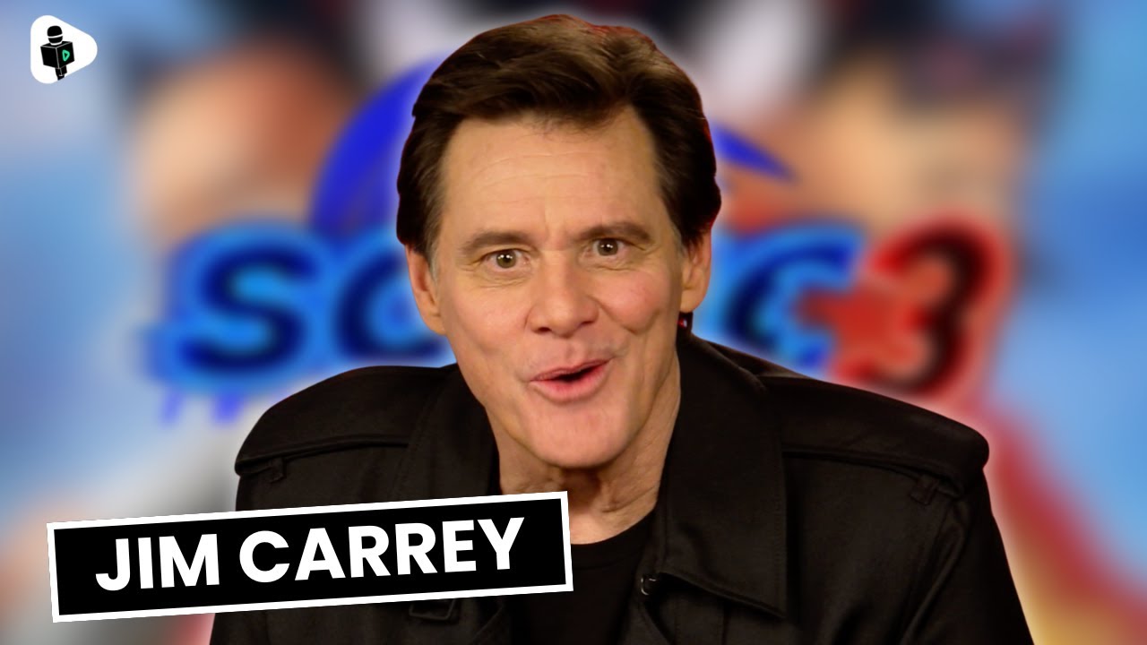 Video thumbnail for Jim Carrey Causes CHAOS In HILARIOUS Sonic 3 Interview 😂 | Sonic The Hedgehog 3