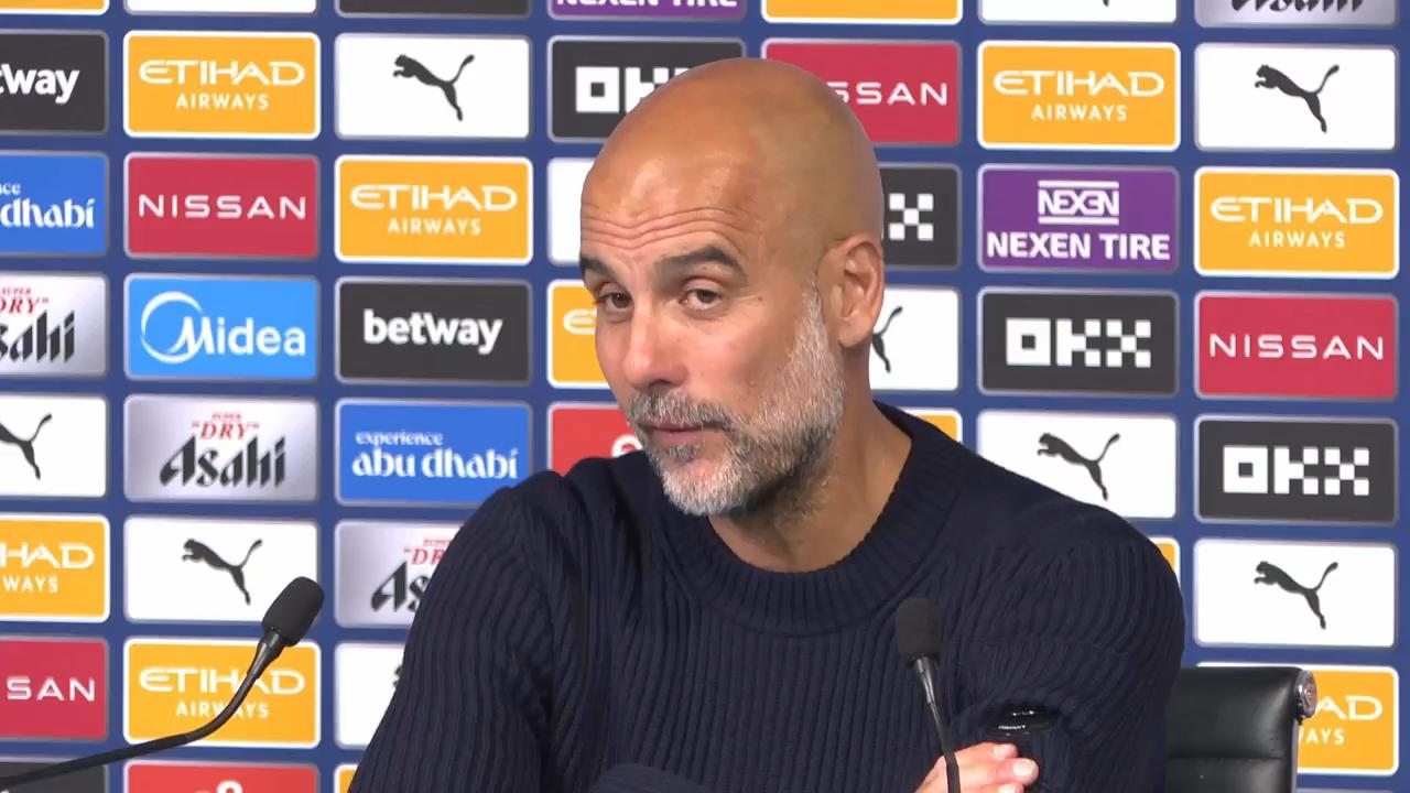 Video thumbnail for Guardiola praises De Bruyne following the Belgian’s final appearance at the Etihad Stadium