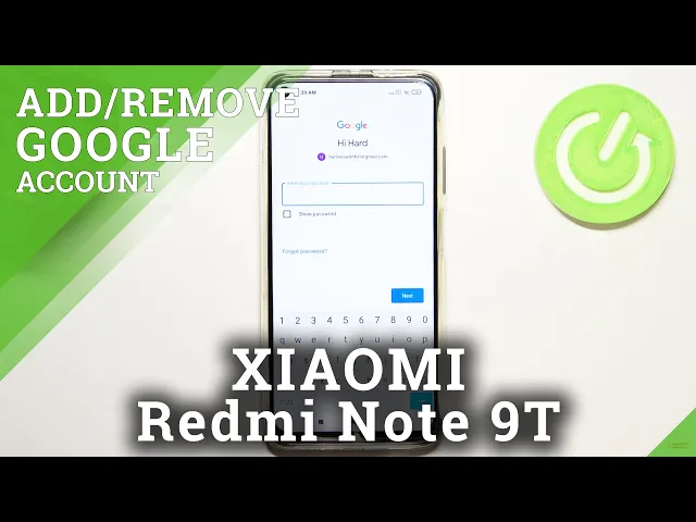 Video thumbnail for How to Add and Remove Google Account on XIAOMI Redmi Note 9T – Manage Google Accounts