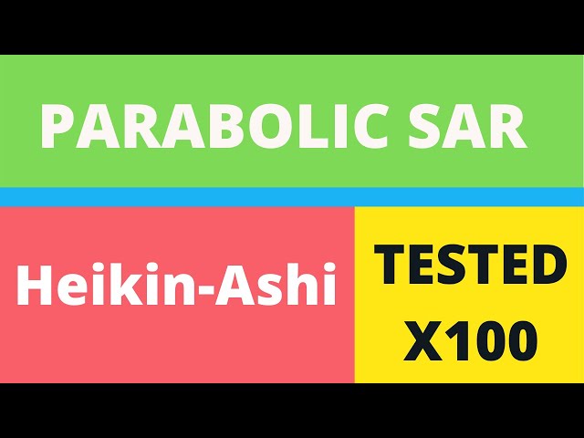 Video thumbnail for Parabolic SAR Indicator + Heiken Ashi chart  Forex  Scalping Strategy TESTED 100 TIMES - SURPRISED
