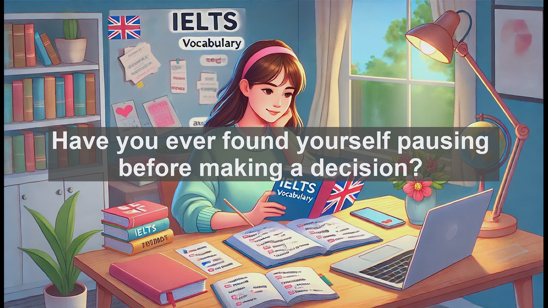 'Video thumbnail for 2500 Must Know IELTS 6.5 Vocabulary - Understanding 'Hesitate': A Key Word for IELTS Success'