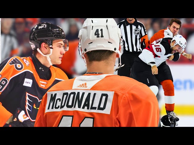 Video thumbnail for Is Hunter McDonald ready to replace Rasmus Ristolainen on the Flyers?