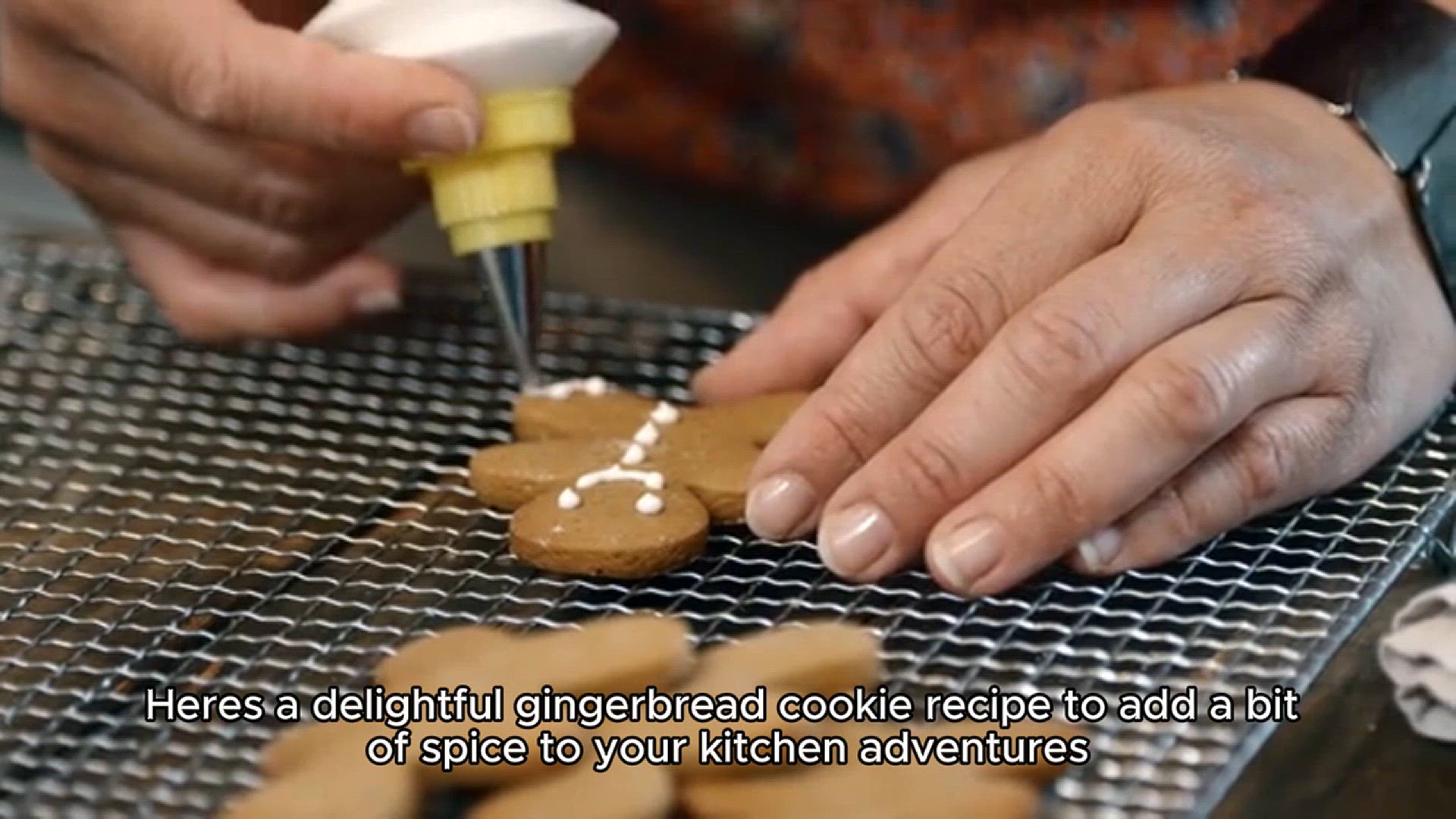 Video thumbnail for Gingerbread cookies recipe