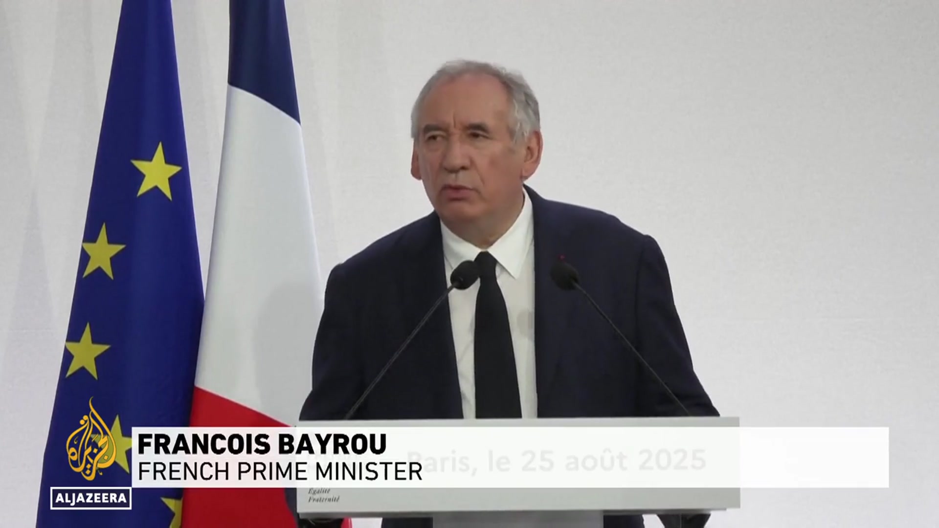 'Video thumbnail for France’s Prime Minister faces crucial confidence vote amid political turmoil'