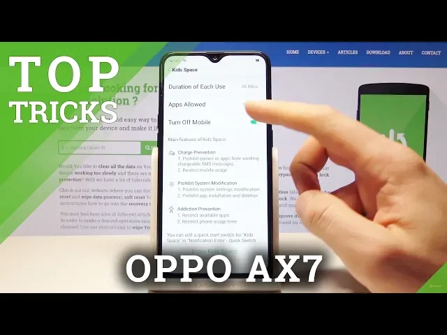 Video thumbnail for Smart Tricks & Tips on OPPO AX7 - Top Tricks & Easy Usage