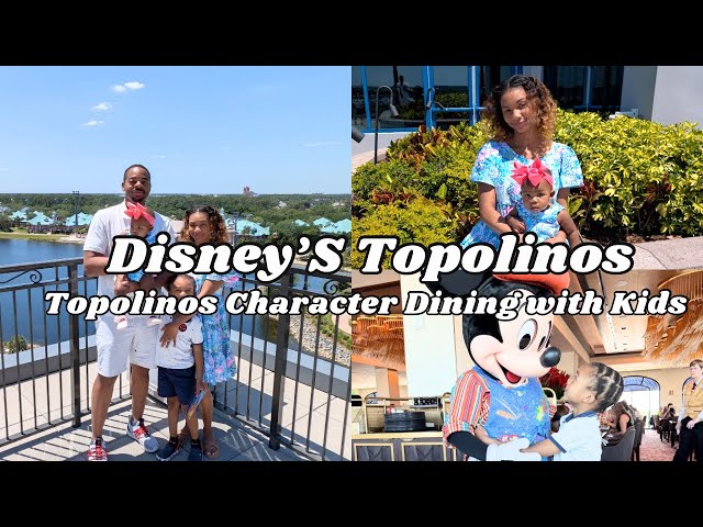 Video thumbnail for Is Disney Topolinos Kid Friendly? | Our Experience with Character Dining