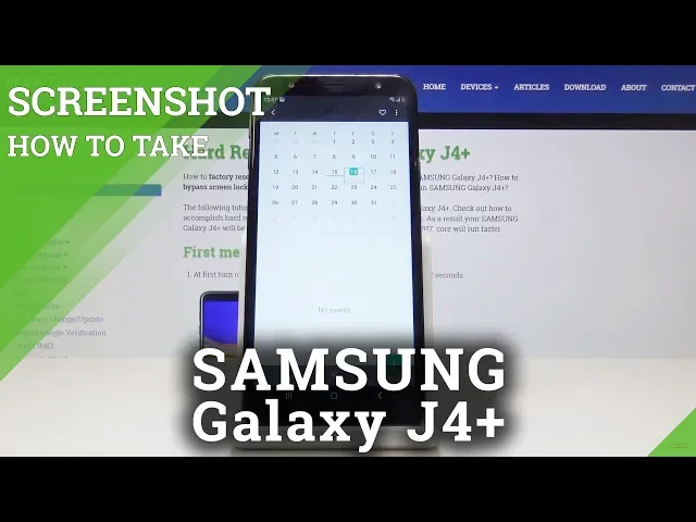 Video thumbnail for How to Take Screenshot in SAMSUNG Galaxy J4+ - Capture Screen