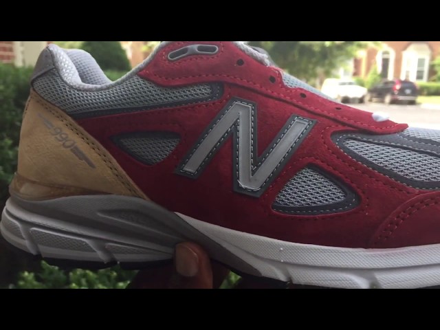 Video thumbnail for Quick Look At The New Balance NB 990V4 Thanksgiving Day