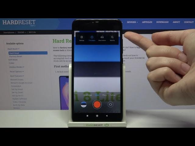Video thumbnail for How to Change Speed of Timelapse on XIAOMI Mi 8 Lite  - Adjust Camera Options