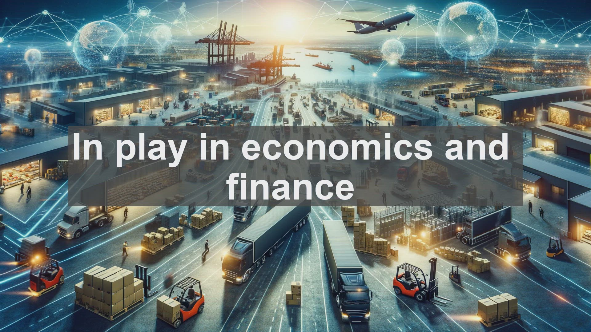 'Video thumbnail for In play in economics and finance'