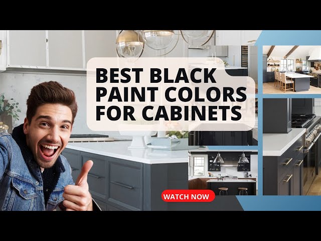 Video thumbnail for 15+ Best Black Paint Colors for Kitchen Cabinets in 2023 (AMAZING SHADES)