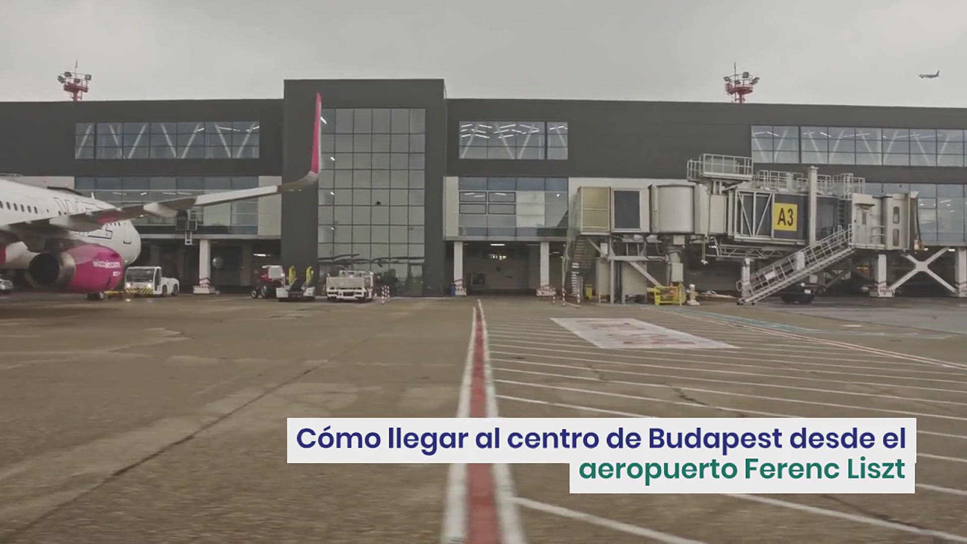 Video thumbnail for Cómo llegar al centro de Budapest desde el aeropuerto Ferenc Liszt