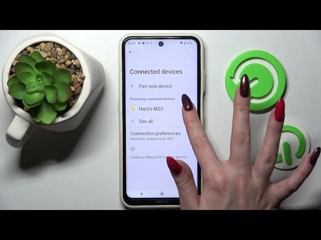 Video thumbnail for How to Connect Bluetooth Device on Nokia X20 - Pair New Device