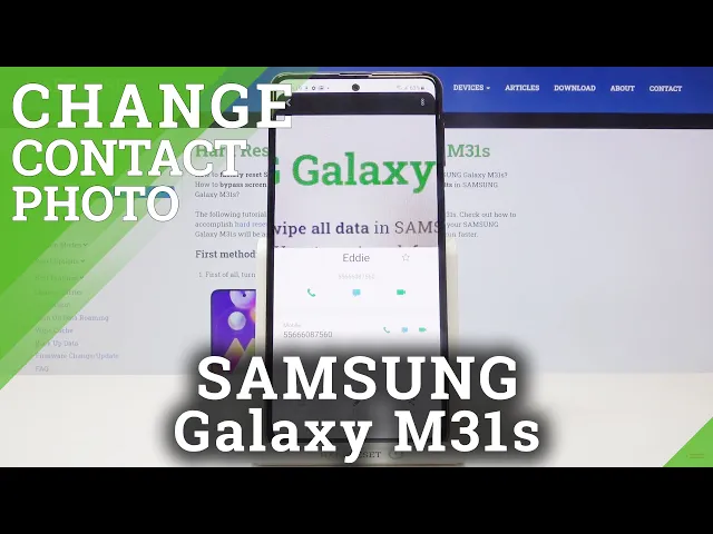 Video thumbnail for How to Add Photo to Contact on SAMSUNG Galaxy M31s – Personalize Contacts